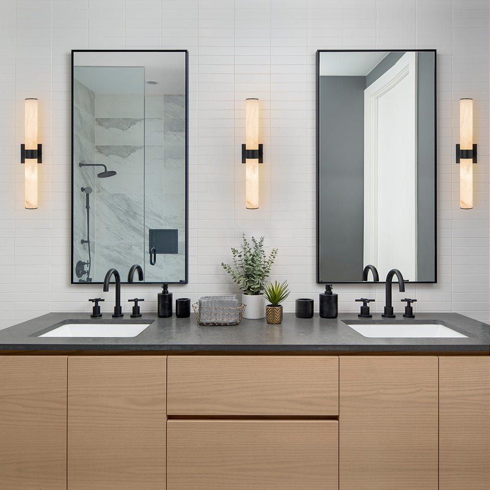 Glitre LED-Wandleuchte Marble Tube