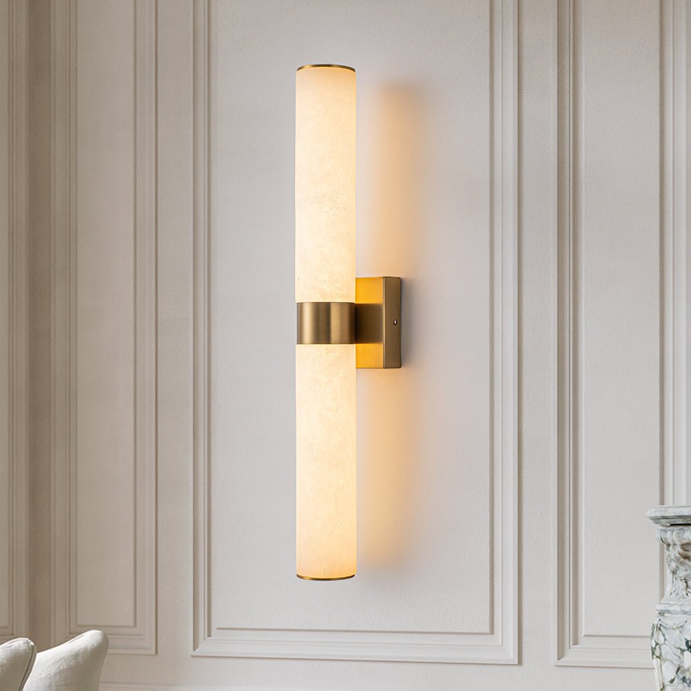 Glitre LED-Wandleuchte Marble Tube